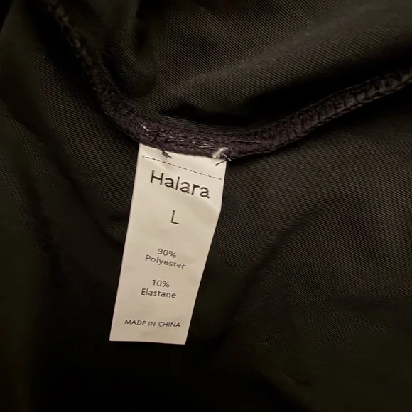 HALARA Racerback Color Block Stripe Pleated Mini Tennis Active Dress - Picture 7 of 7